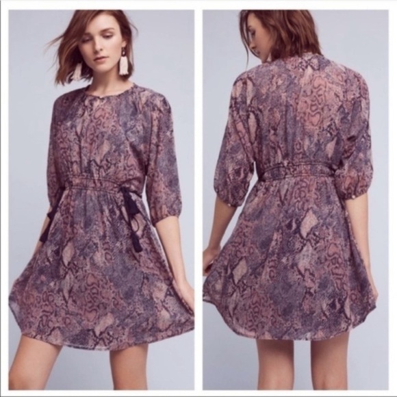 NWT Anthropologie‎ Floreat Zahara Peasant Dress XS - Picture 1 of 12